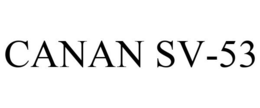 CANAN SV-53 trademark