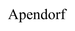 APENDORF trademark