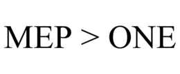 MEP > ONE trademark