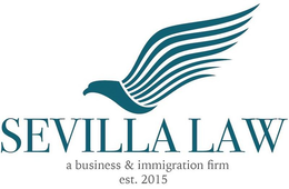 SEVILLA LAW A BUSINESS & IMMIGRATION FIRM EST. 2015 trademark