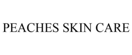PEACHES SKIN CARE trademark