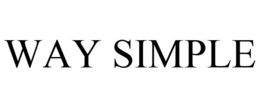 WAY SIMPLE trademark
