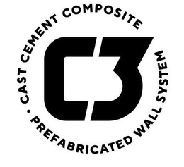 C3 · CAST CEMENT COMPOSITE PREFABRICATED WALL SYSTEM trademark