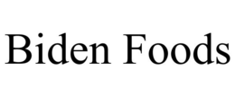 BIDEN FOODS trademark