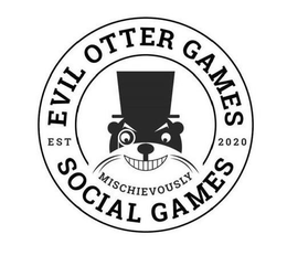 EVIL OTTER GAMES SOCIAL GAMES EST 2020 MISCHIEVOUSLY trademark