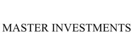 MASTER INVESTMENTS trademark