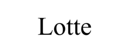LOTTE trademark