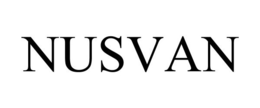 NUSVAN trademark