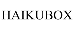 HAIKUBOX trademark