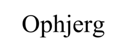 OPHJERG trademark