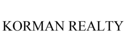 KORMAN REALTY trademark