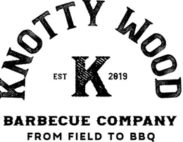 KNOTTY WOOD BARBECUE COMPANY FROM FIELD TO BBQ K EST 2019 trademark