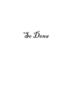TE DENA trademark