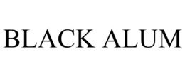BLACK ALUM trademark