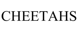 CHEETAHS trademark