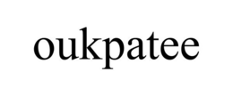 OUKPATEE trademark