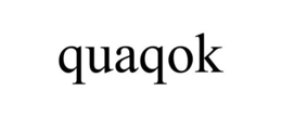 QUAQOK trademark
