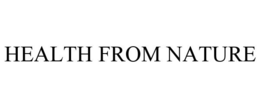 HEALTH FROM NATURE trademark