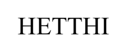 HETTHI trademark
