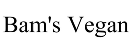 BAM'S VEGAN trademark