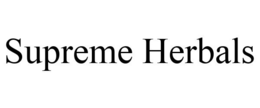 SUPREME HERBALS trademark