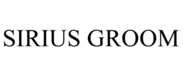 SIRIUS GROOM trademark
