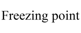 FREEZING POINT trademark