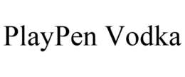 PLAYPEN VODKA trademark