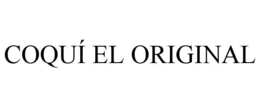 COQUÍ EL ORIGINAL trademark