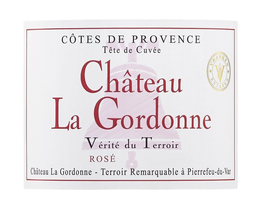 COTES DE PROVENCE TETE DE CUVEE VRANKEN ESTATES CHATEAU LA GORDONNE VERITE DU TERROIR ROSE CHATEAU LA LA GORDONNE - TERROIR REMARQUABLE A PIERREFEU-DU-VAR trademark
