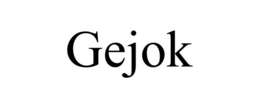 GEJOK trademark