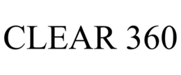 CLEAR 360 trademark