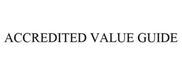 ACCREDITED VALUE GUIDE trademark