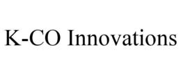 K-CO INNOVATIONS trademark