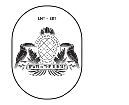 LMT - EDT PINKGLOW PINEAPPLE COSTA RICA JEWEL OF THE JUNGLE trademark