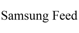 SAMSUNG FEED trademark