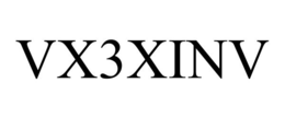 VX3XINV trademark