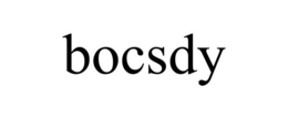 BOCSDY trademark