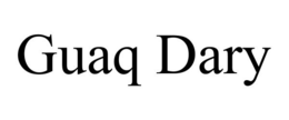 GUAQ DARY trademark