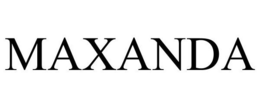 MAXANDA trademark