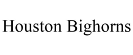 HOUSTON BIGHORNS trademark