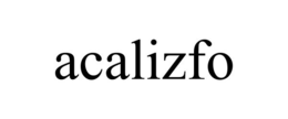 ACALIZFO trademark