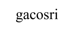 GACOSRI trademark