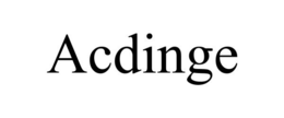 ACDINGE trademark
