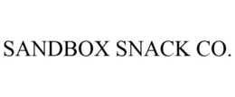SANDBOX SNACK CO. trademark