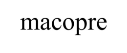 MACOPRE trademark