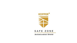 KOPPER+ SAFE ZONE ANTIMICROBIAL SHIELD trademark