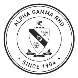 ALPHA GAMMA RHO ·SINCE· 1904 trademark