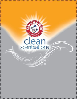 ARM & HAMMER THE STANDARD OF PURITY CLEAN SCENTSATIONS trademark