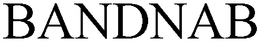 BANDNAB trademark